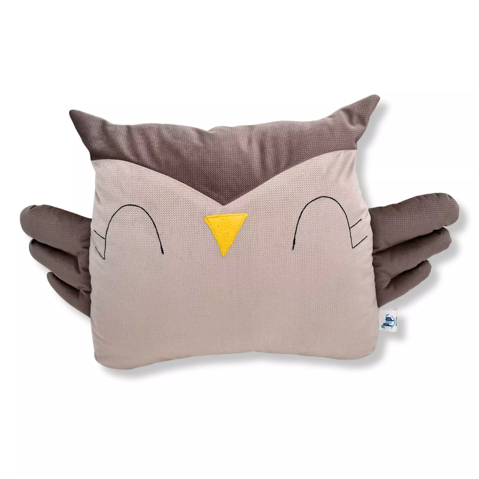 Poduszka sowa Cappucino Taupe1
