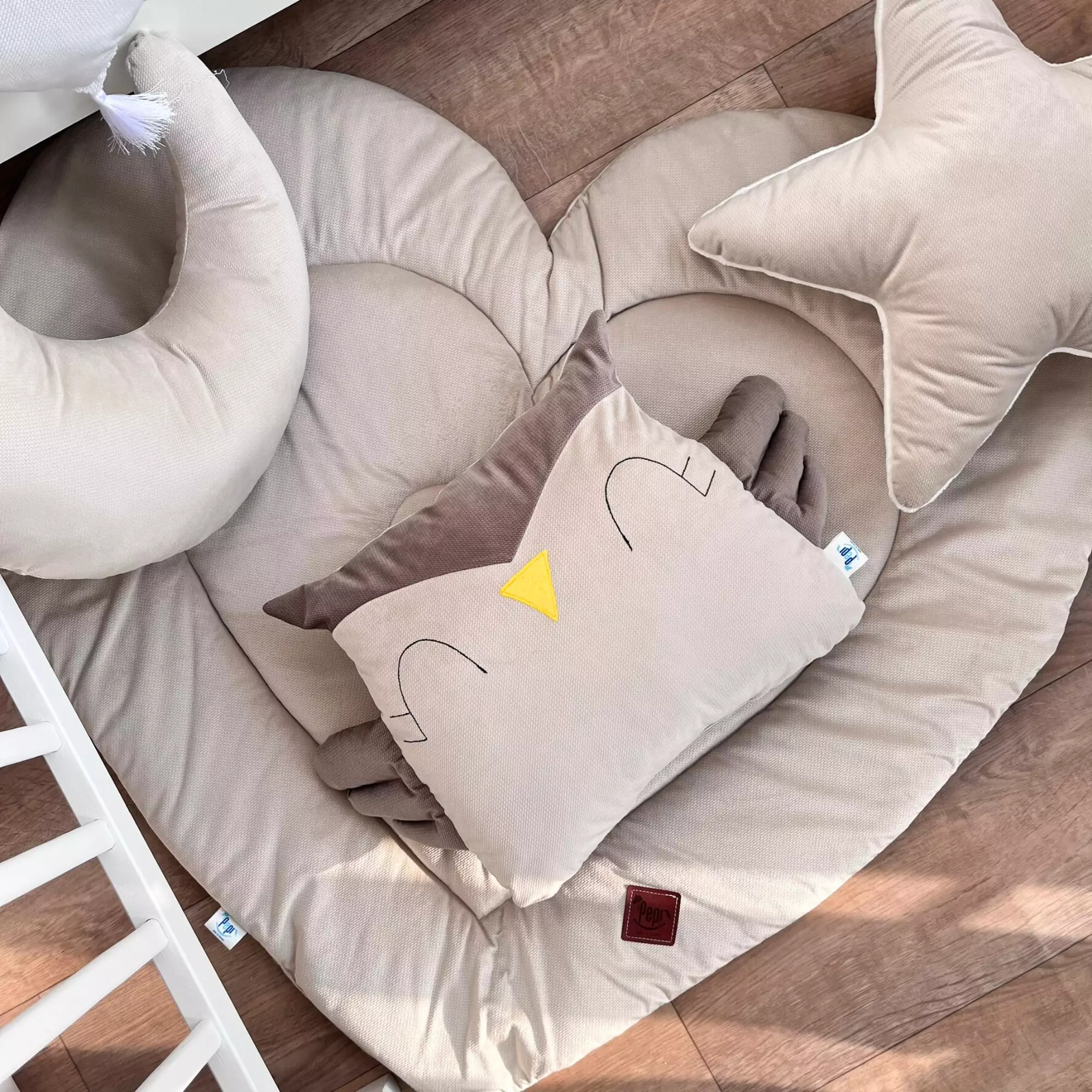 Poduszka sowa Cappucino Taupe4