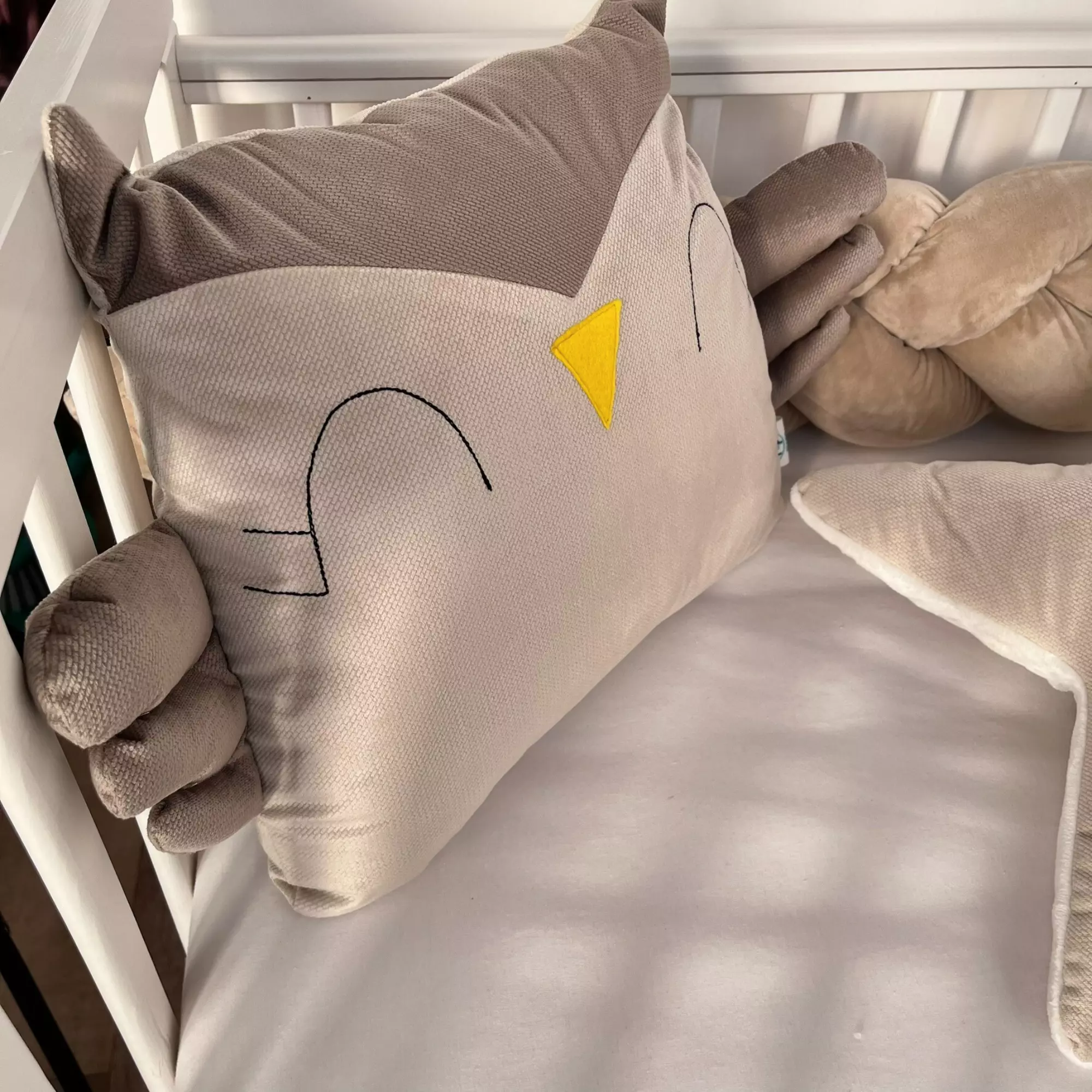 Poduszka sowa Cappucino Taupe6