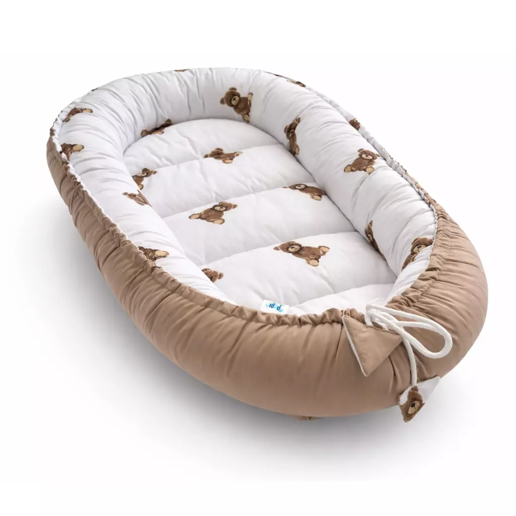 Kolekcja Sweet Teddy bawełna z cappucino1