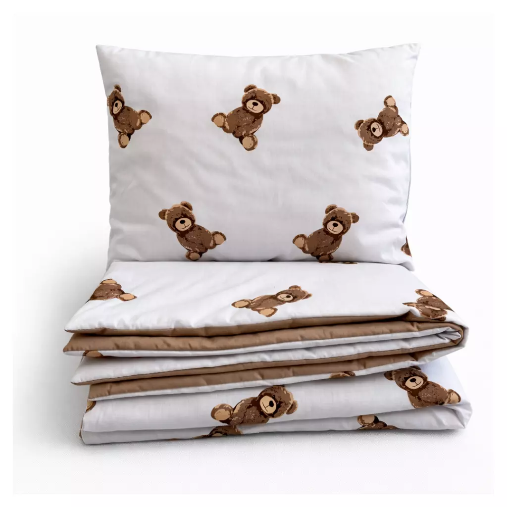 Kolekcja Sweet Teddy bawełna z cappucino10