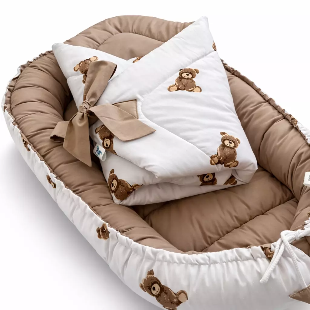 Kolekcja Sweet Teddy bawełna z cappucino8