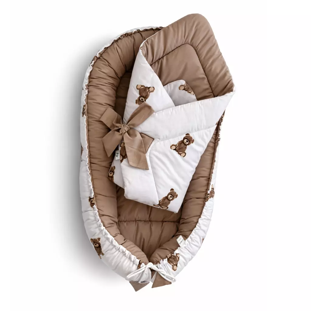 Kolekcja Sweet Teddy bawełna z cappucino9