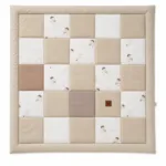 Dětská hrací podložka Patchwork 115 × 115 cm – měkká podložka pro hraní a odpočinek Lovely Bird