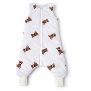 Bavlněný spací pytel s nohavicemi Sweet Teddy