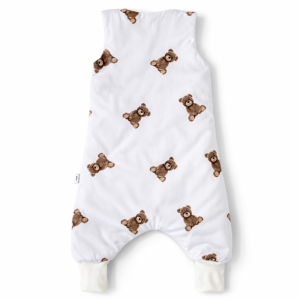Bavlněný spací pytel s nohavicemi Sweet Teddy