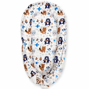 Oboustranný dětský kokon - Blue Bear